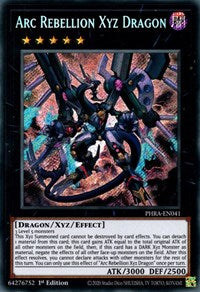 Dragon Xyz Rébellion des Ténèbres [PHRA-FR041] Secret Rare