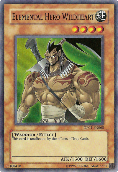 Héroe Elemental Wildheart [DR04-EN068] Súper Rara