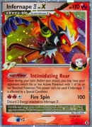 Infernape LV.X (108/111) [Platine : Vainqueurs Suprêmes]