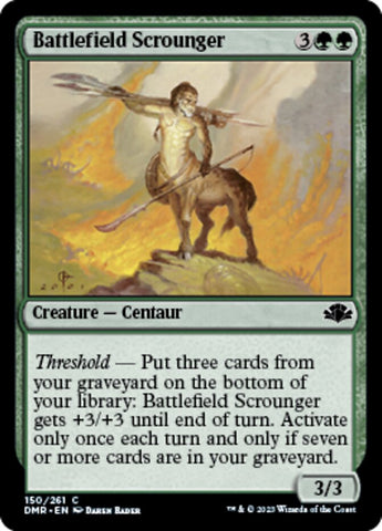 Carroñero de batalla [Dominaria Remastered]