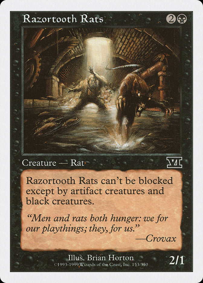 Rats à la dent acérée [Sixième édition de base]