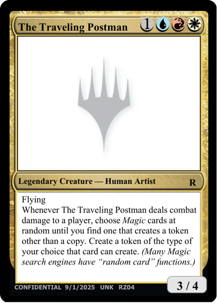 The Traveling Postman [Unknown Event]