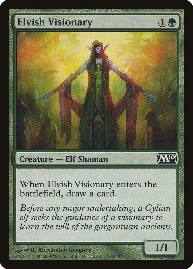 Visionnaire elfe [Magic 2010]