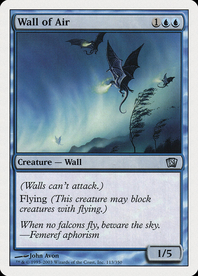 Mur d'Air [Huitième édition]