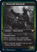 Bizarre créature d'Ulvenwald // Béhémoth d'Ulvenwald [Innistrad: Double Feature]