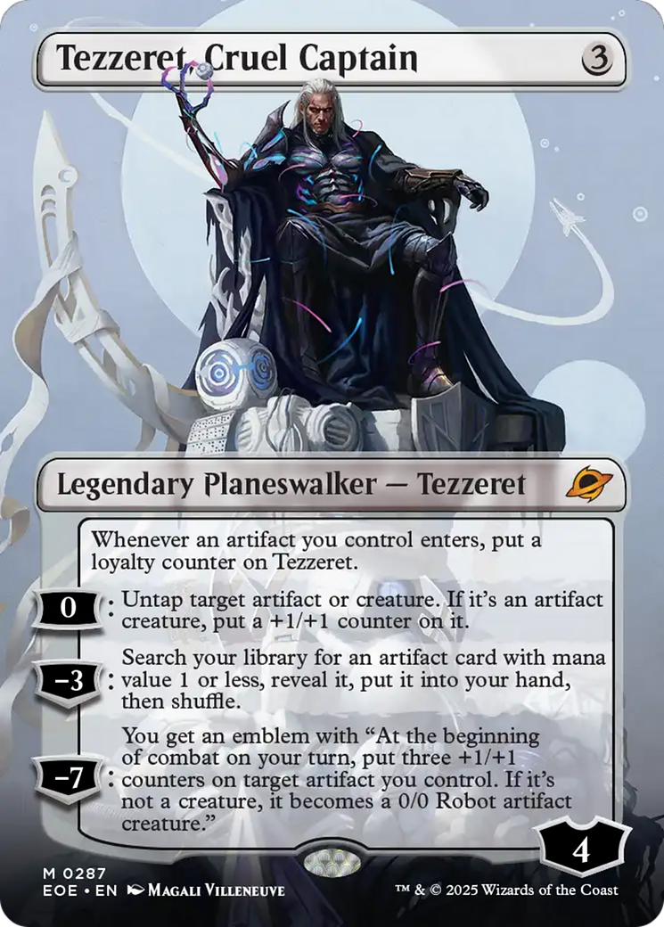 Tezzeret, Capitaine cruel (Sans bordures) [Bord de l'éternité]