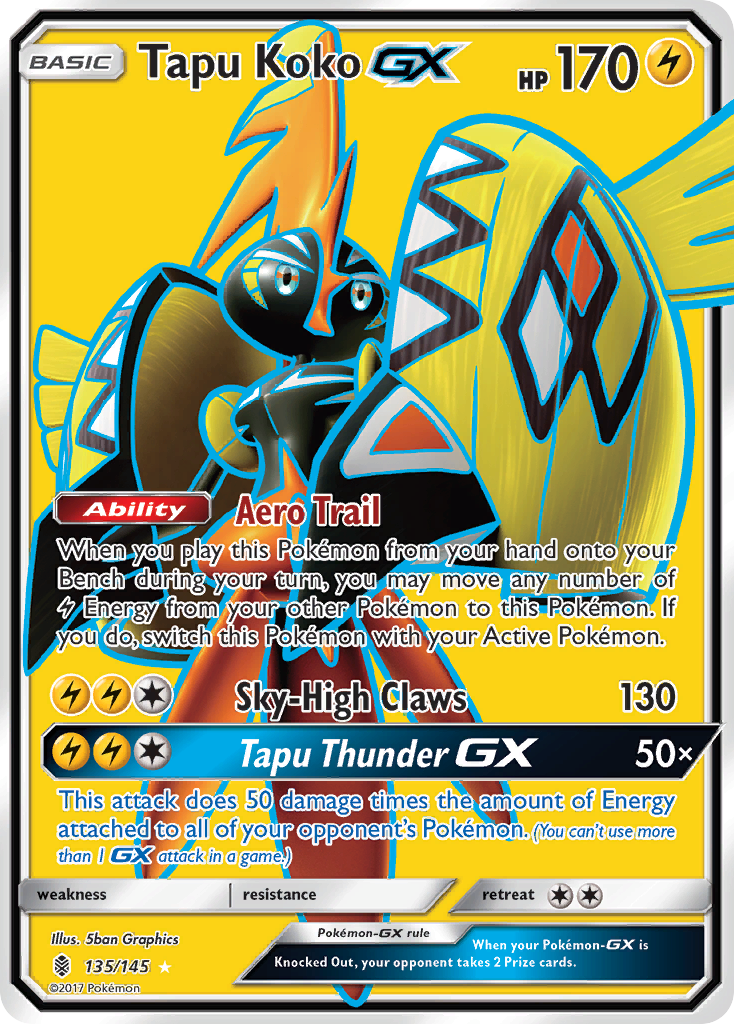 Tokorico GX (135/145) [Soleil et Lune : Gardiens de l’Ombre]