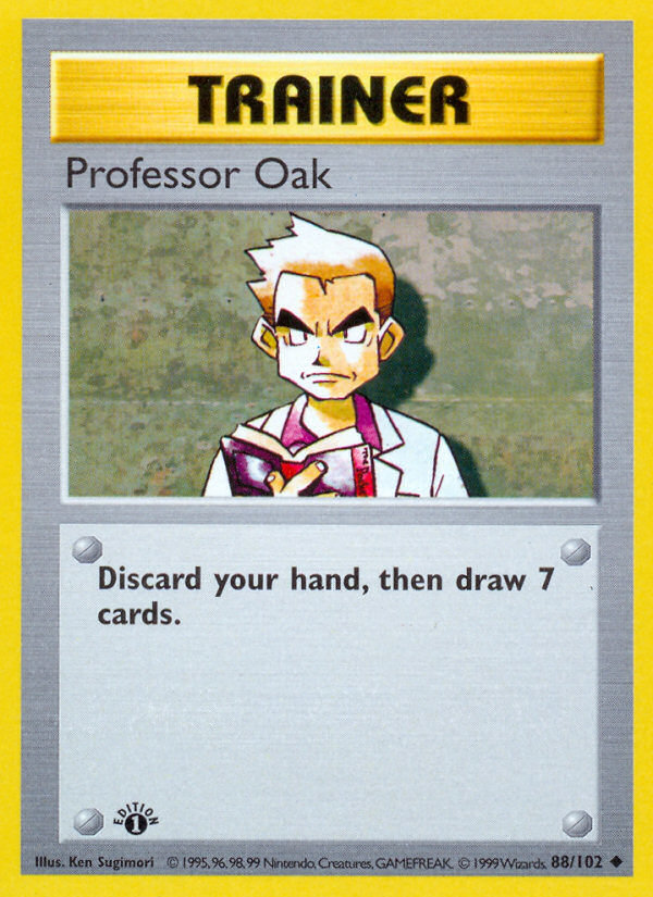 Professeur Chen (88/102) (Shadowless) [Set de Base 1ère Édition]
