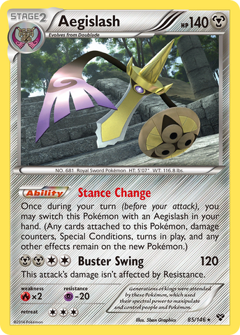 Aegislash (85/146) [XY: Set Básico]