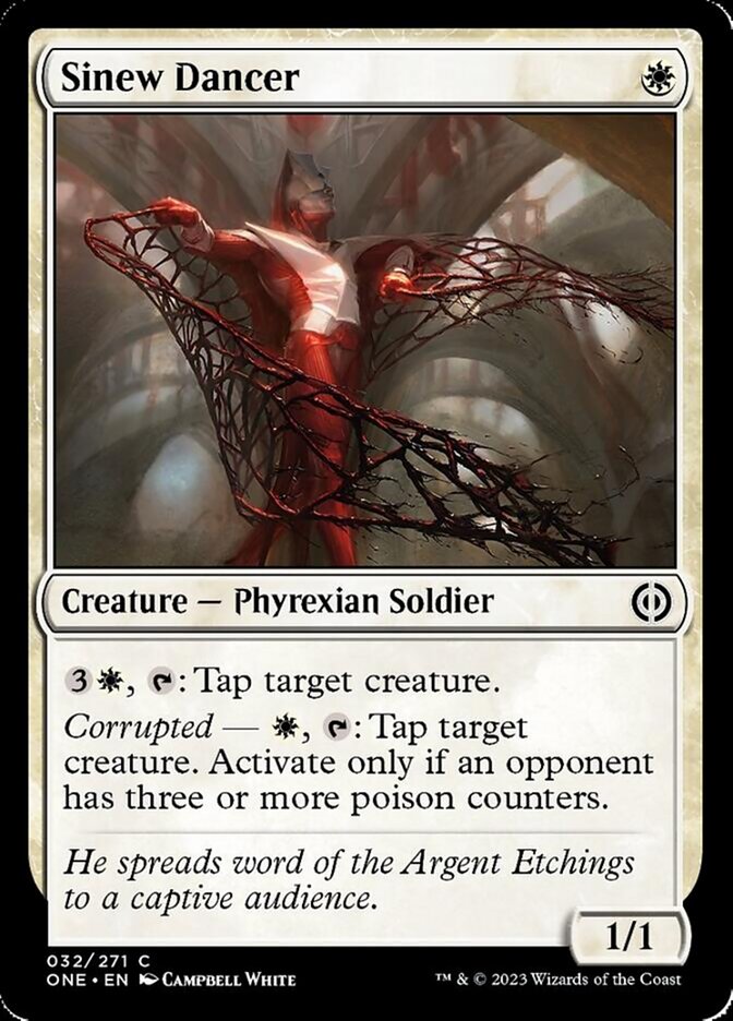 Danseuse de tendon [Phyrexia : Guerre fratricide]