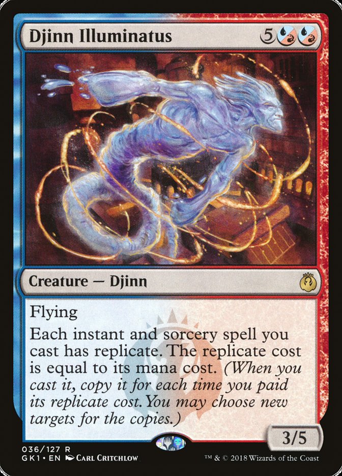 Djinn Illuminatus [Kit de guilde Guildes de Ravnica]