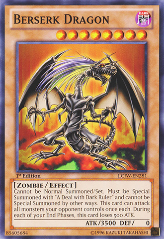 Dragón Berserk [LCJW-SP281] Común