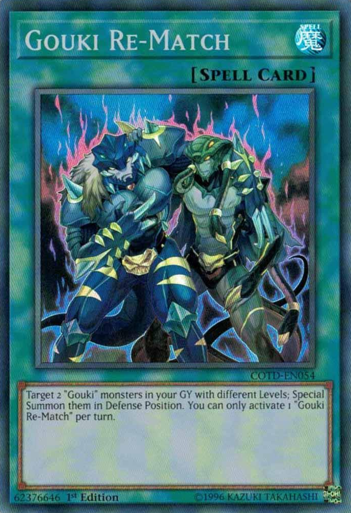 Réveil Gouki [COTD-FR054] Super Rare
