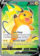 Raichu V (158/172) [Épée et Bouclier : Astres Radieux]