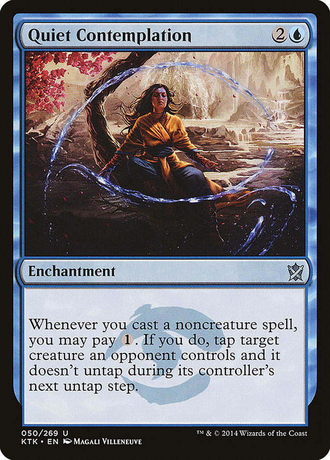 Contemplation Silencieuse [Khans de Tarkir]