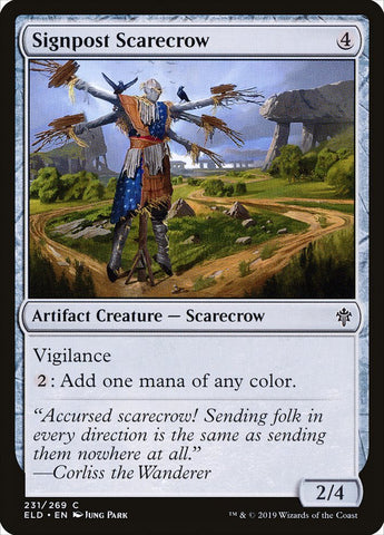 Espantapájaros de señalización [Trono de Eldraine]