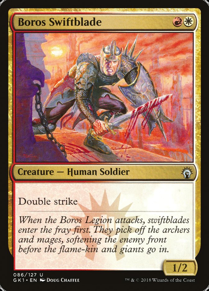 Lameswift de Boros [Kit de guilde Guildes de Ravnica]
