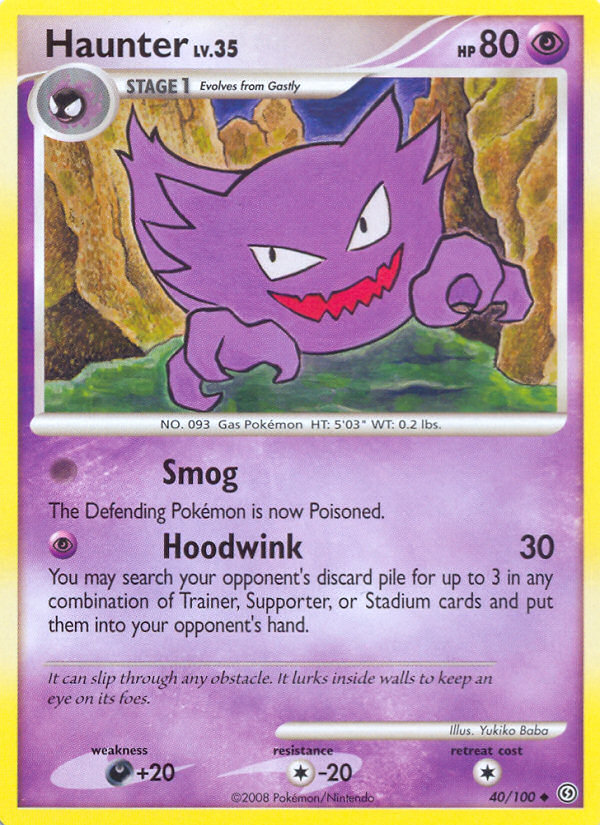 Haunter (40/100) [Diamante & Perla: Frente Tormenta]