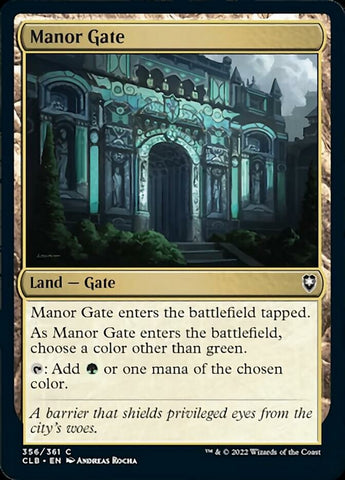 Portal de la mansión [Commander Legends: Batalla por Puerta de Baldur]