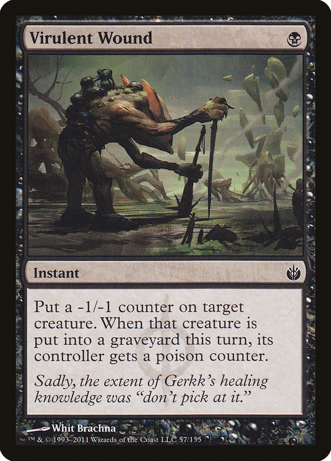 Plaie virulente [Mirrodin assiégé]