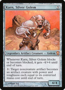 Karn, golem d'argent [De l'arrière-boutique : reliques]
