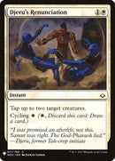 Renuncia de Djeru [Mystery Booster]