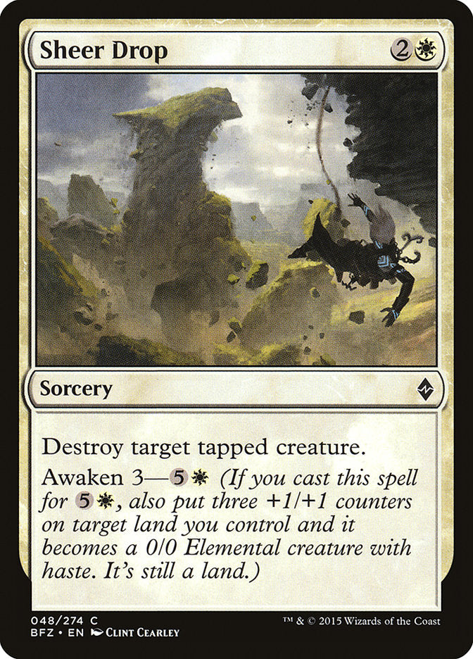 Chute abrupte [Bataille pour Zendikar]