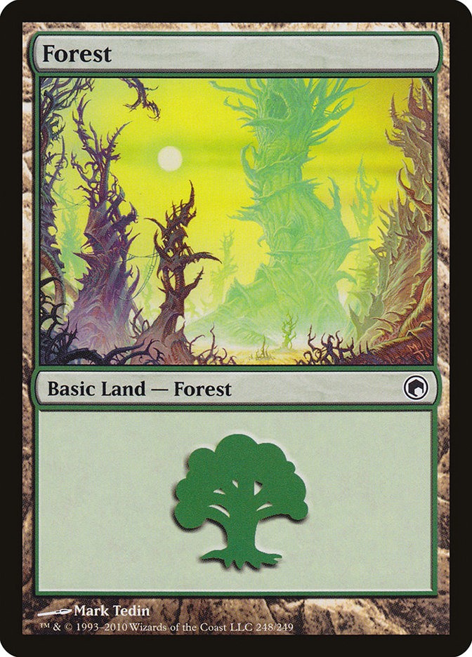 Forêt (248) [Cicatrices de Mirrodin]