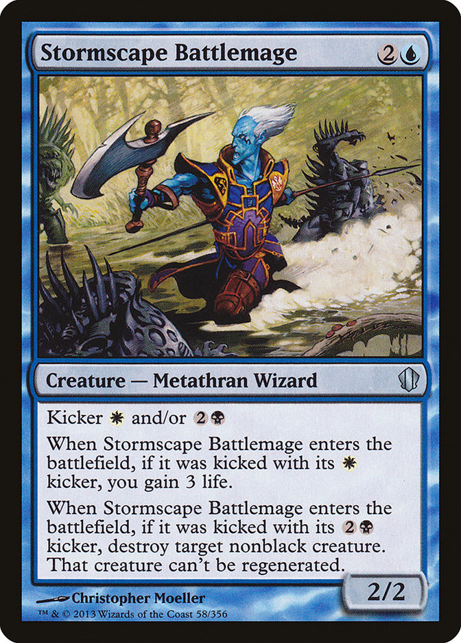 Mage de bataille des paysages orageux [Commander 2013]