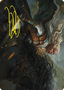 Eowyn, Chevalière Sans Peur, Carte illustrée (Signature estampillée or) [Le Seigneur des Anneaux : Contes de la Terre du Milieu - Série d'illustrations]