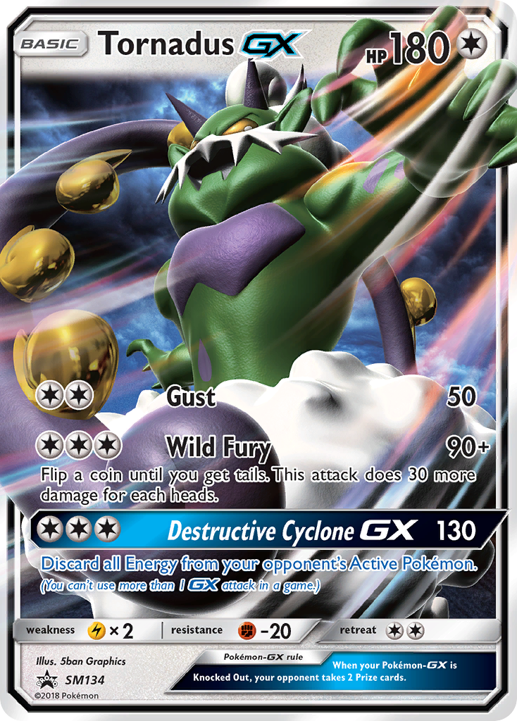 Boréas GX (SL134) [Soleil et Lune : Promos Black Star]