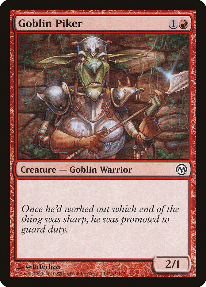 Piqueur gobelin [Duels of the Planeswalkers]