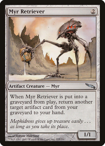 Recuperador Myr [Mirrodin]