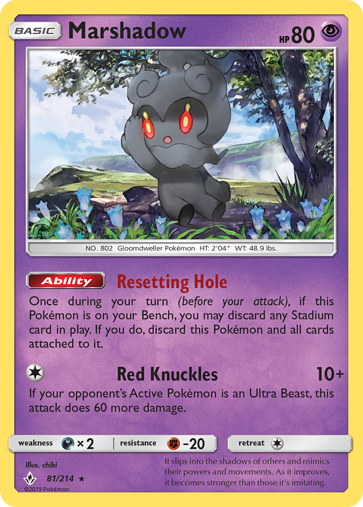 Marshadow (81/214) [Sol y Luna: Lazos Indestructibles]