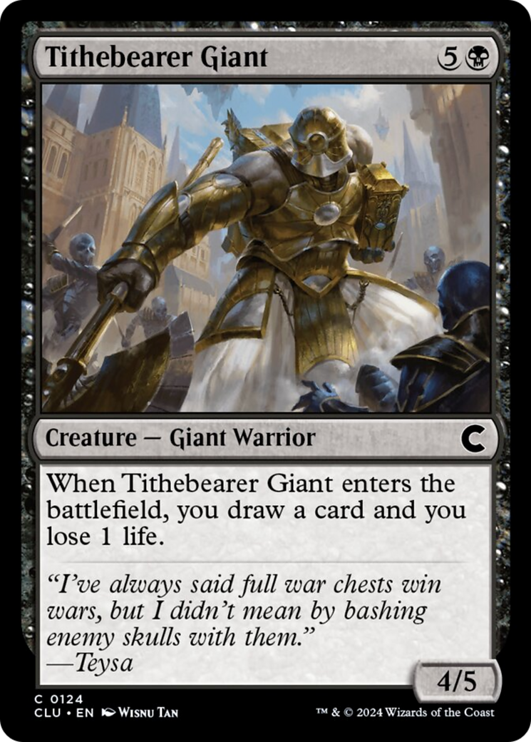 Géant porteur de la dîme [Ravnica: Clue Edition]