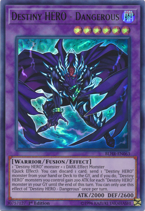 Destiny HERO - Peligroso [BLHR-EN063] Ultra Rara