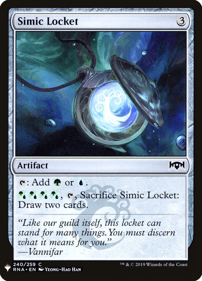 Guardapelo simic [Mystery Booster]
