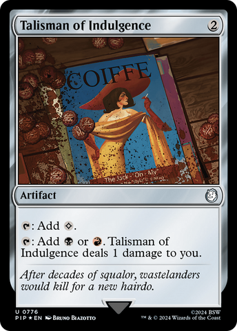 Talismán de la Indulgencia (Lámina Surge) [Fallout]