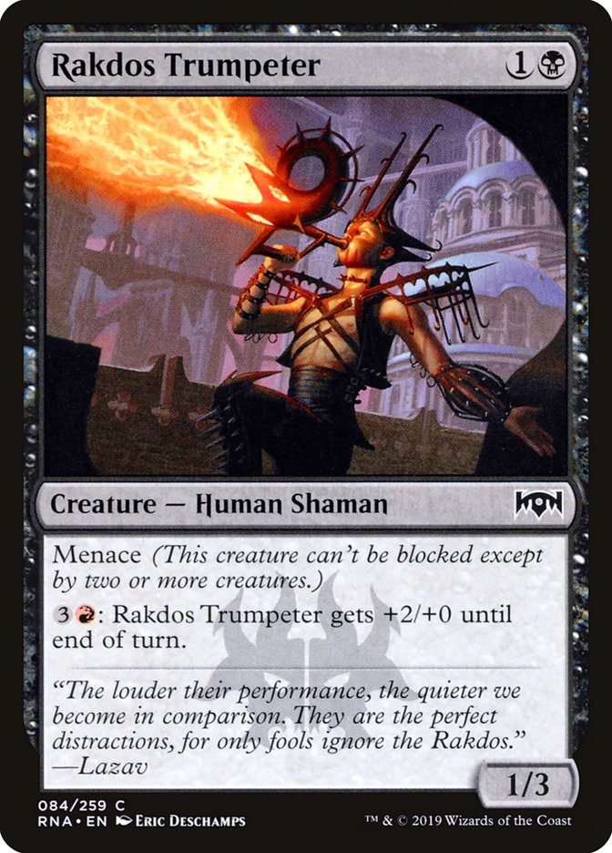 Trompettiste rakdos [Allégeance de Ravnica]