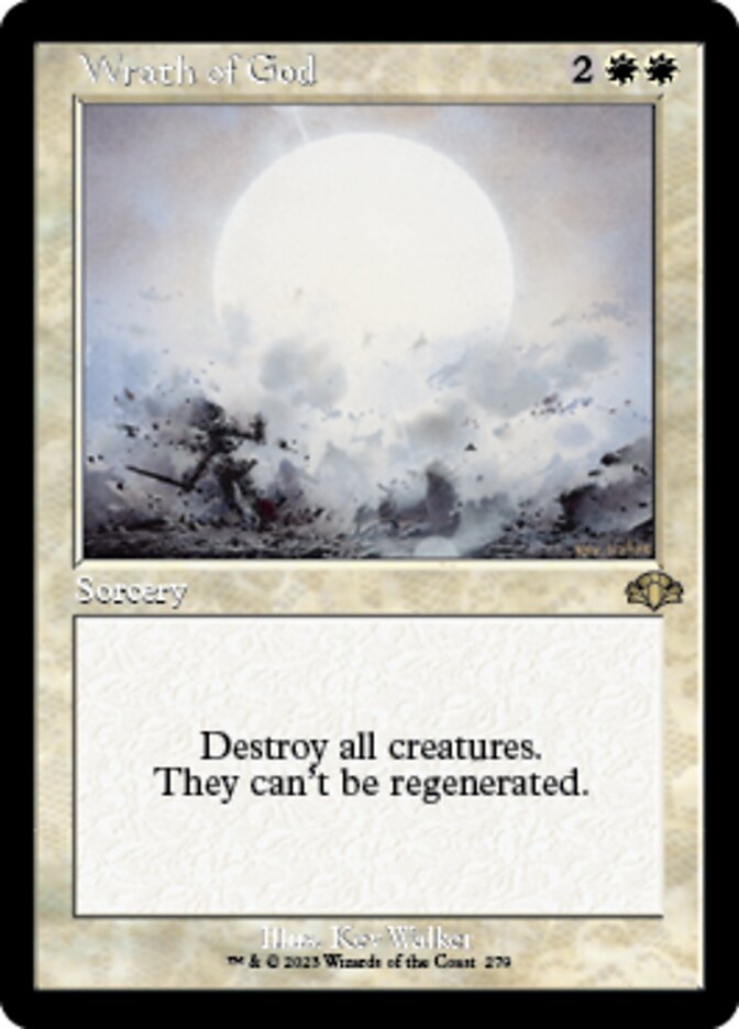 Colère de Dieu (Rétro) [Dominaria Remastered]