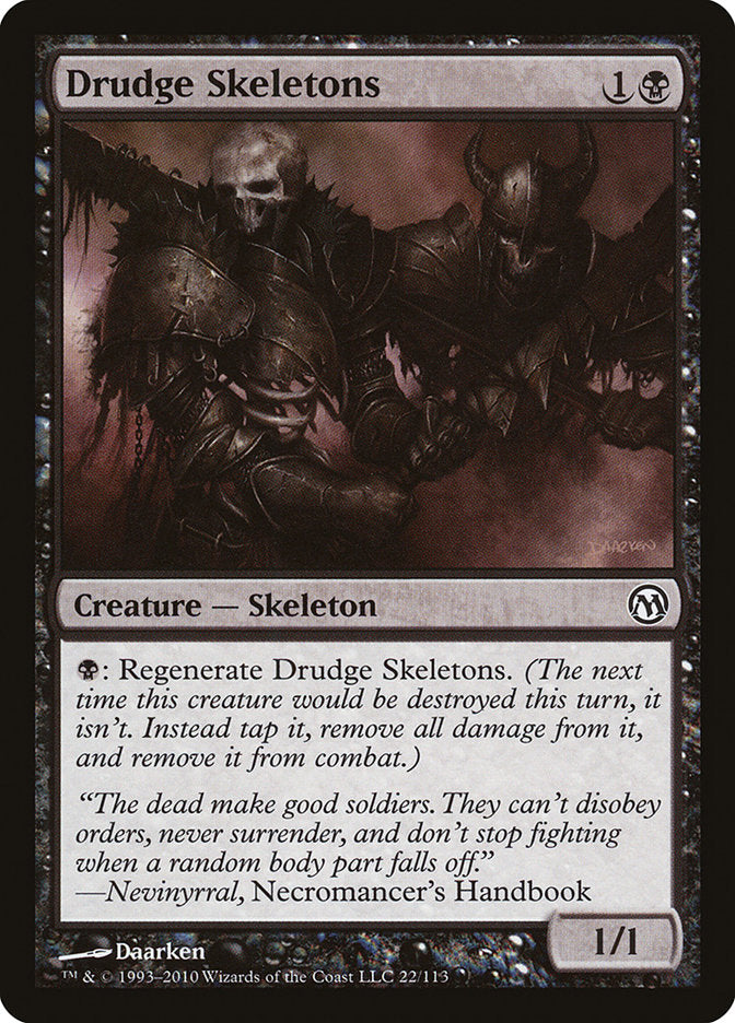 Squelettes serviles [Duels of the Planeswalkers]