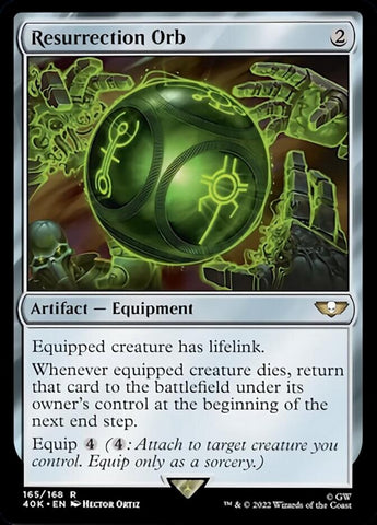 Orbe de Resurrección (Surge Foil) [Warhammer 40,000]