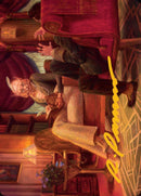 Phabine, confidente du chef, carte d'art (signature estampée or) [Série d'illustrations Rues de la Nouvelle-Capenna]