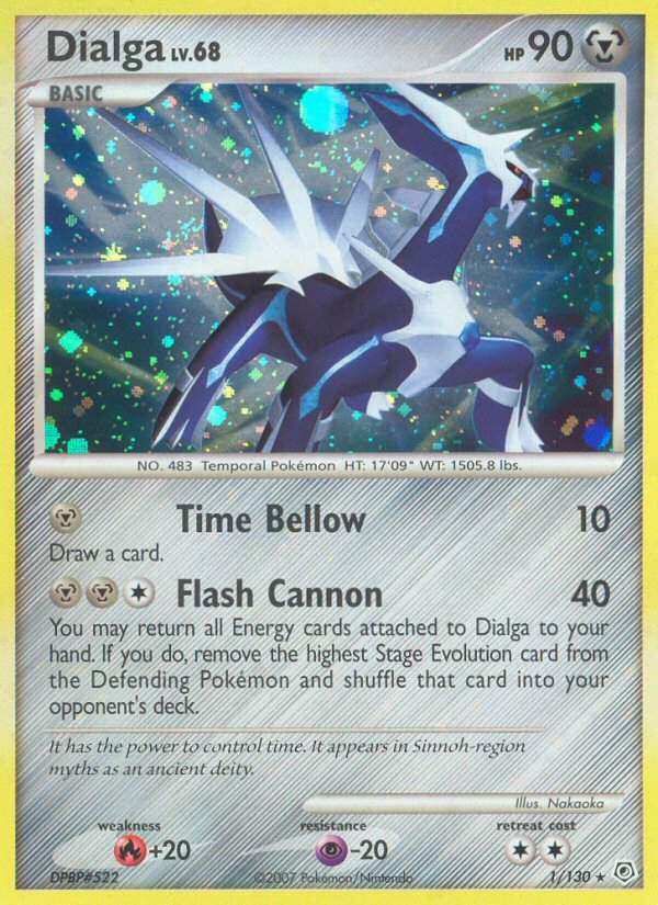 Dialga (1/130) [Diamant et Perle : Set de Base]