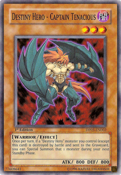 Destiny Hero - Captain Tenacious [DP05-FR002] Commune