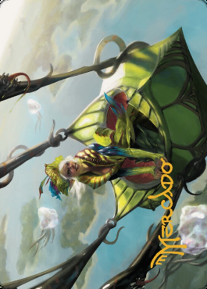 Nael, Avizoa - Carte artistique (Signature estampée or) [Série artistique Dominaria Uni]