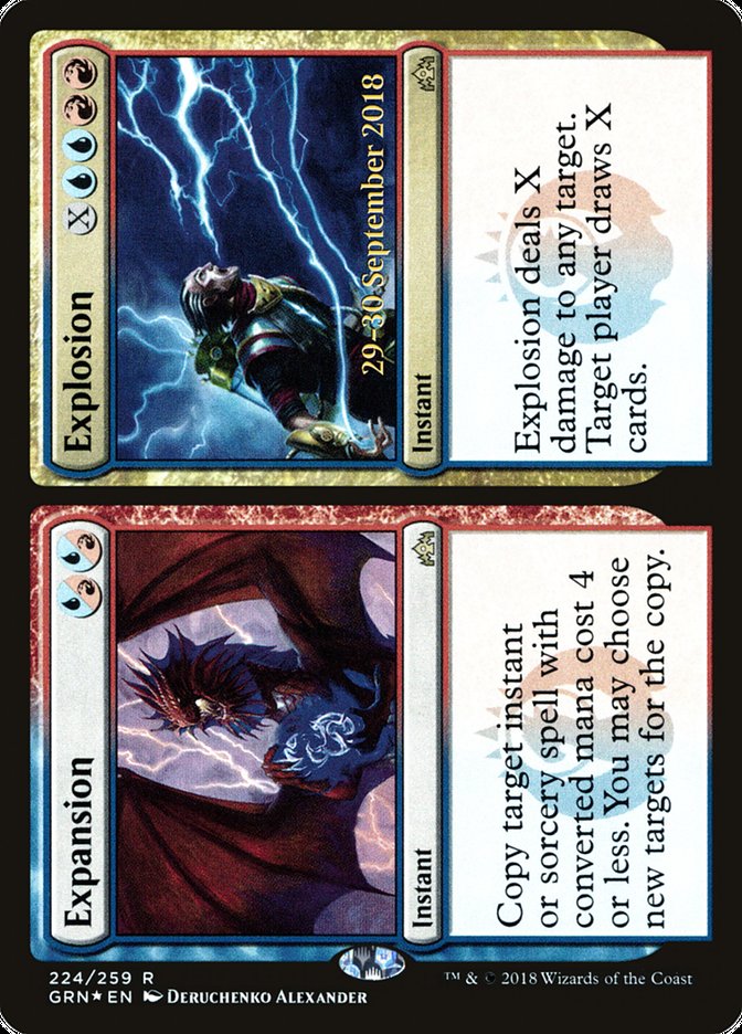 Expansion // Explosion [Promos d'avant-première Guildes de Ravnica]