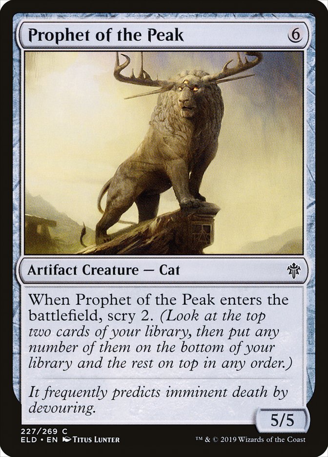 Profeta de la Cima [Trono de Eldraine]