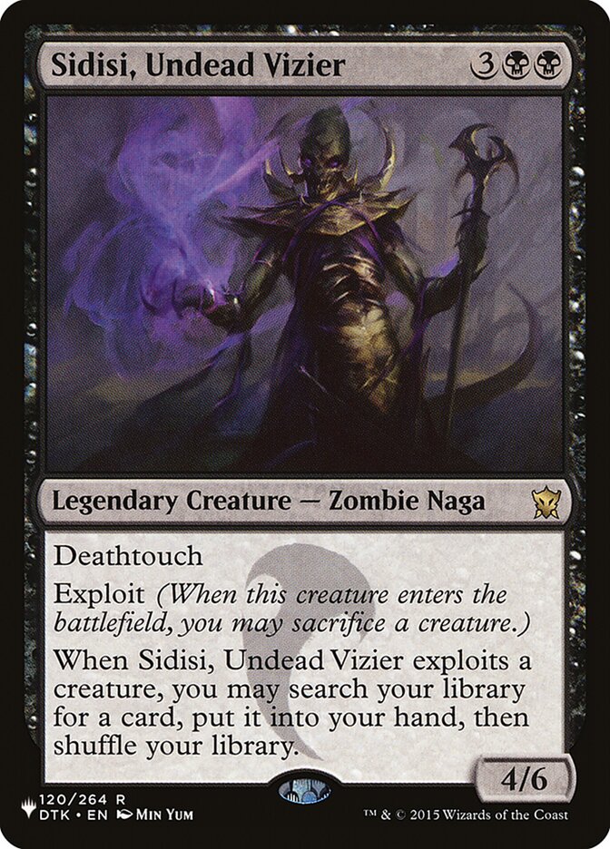 Sidisi, vizir mort-vivant [The List]