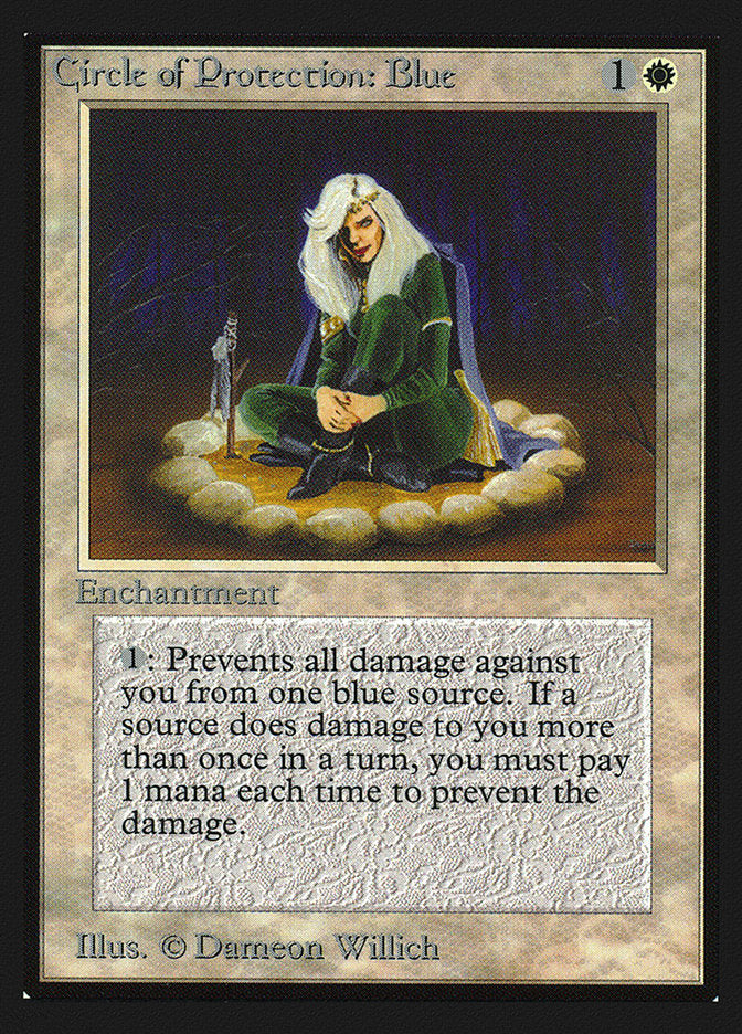 Cercle de protection : bleu [Édition Collector]
